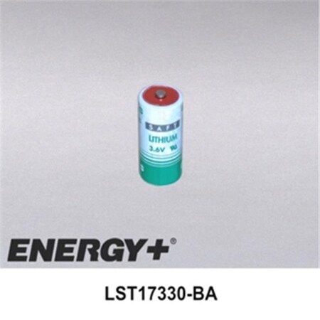 Fedco Batteries FedCo Batteries Compatible with  Saft LST17330-BA 2-3 A Lithium Cell - 3.6V  2100mAh LST17330-BA